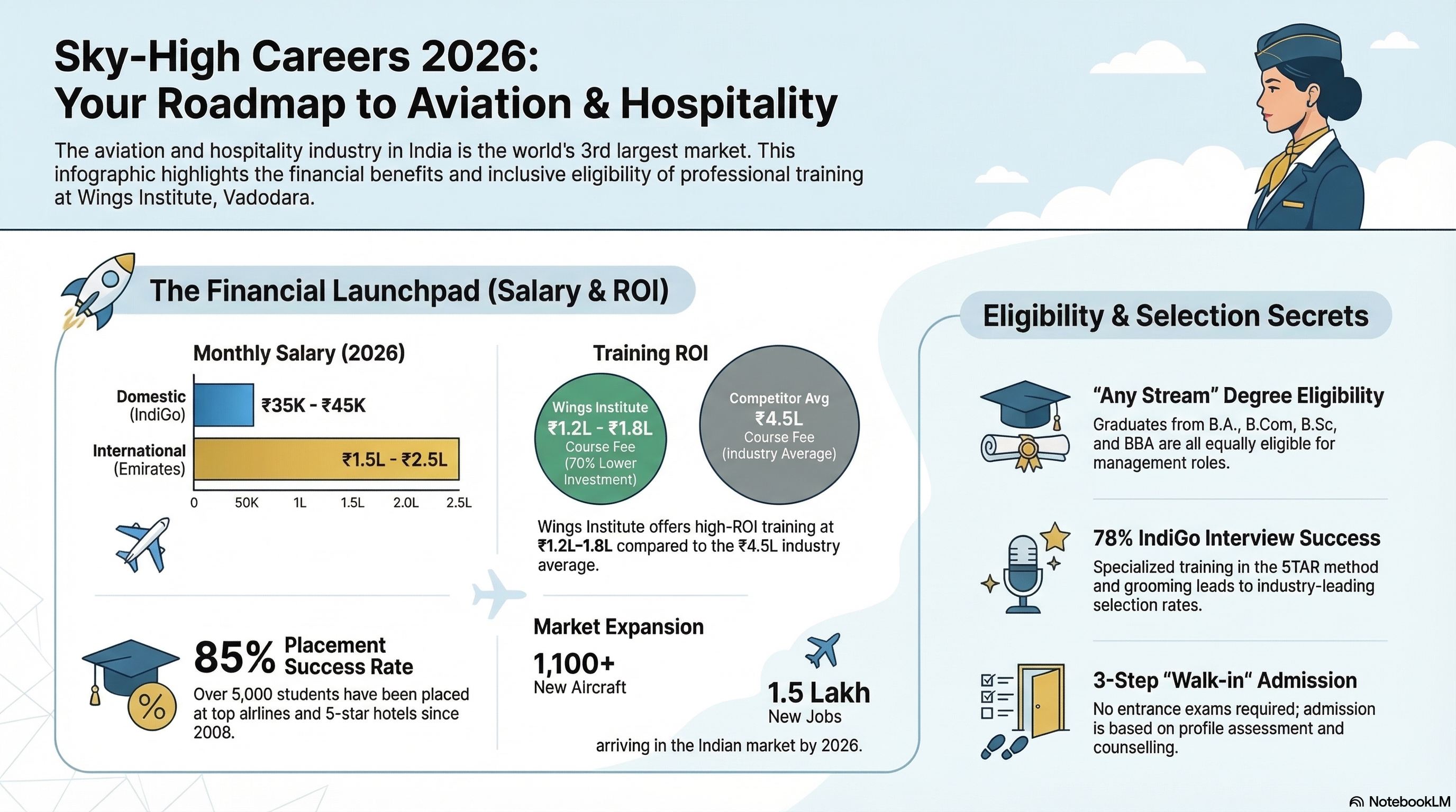 Airport Management Course Eligibility After Graduation 2026: Who Can Apply, Documents & Admission Process - Wings Institute Ground Staff guide